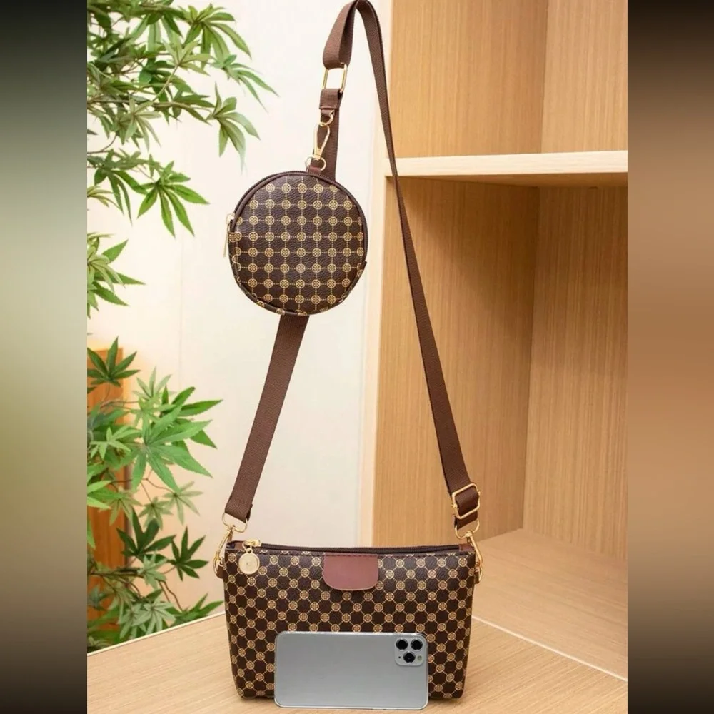 ⚠️Clearance🤎Small Square Bag Crossbody With Coin Purse - Picture 5 of 5